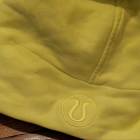LULULEMON SCUBA OVERSIZED HALF ZIP HOODIE SWEATSHIRT IN WASABI - Picture 8 of 9